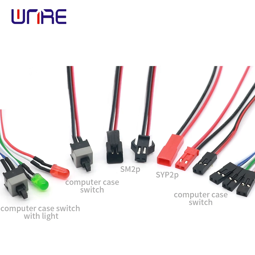 JST Connector Plug Cable Male+Female 150mm and PC Compute Motherboard Power Cable On/Off/Reset with LED Light Push Button Switch
JST Connector Plug Cable Male+Female 150mm and PC Compute Motherboard Power Cable On/Off/Reset with LED Light Push Button Switch