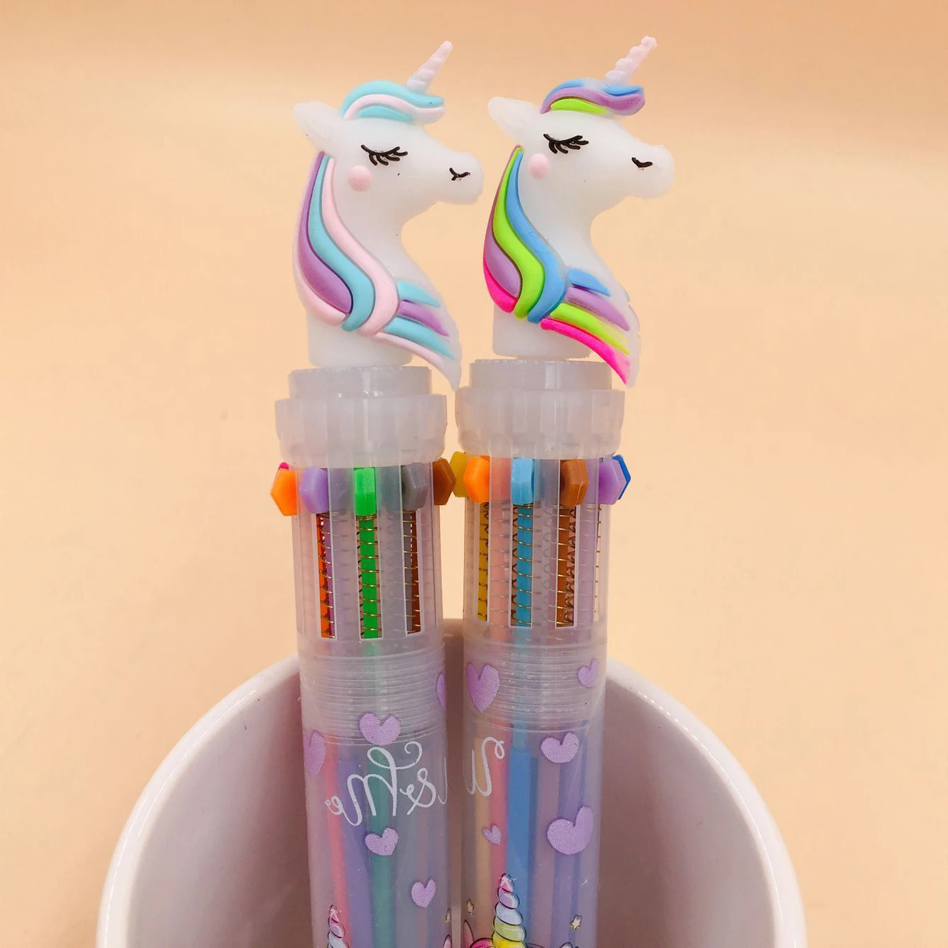Cute Unicorn Power 10 Colors Chunky Ballpoint Pen Kawaii Rollerball Pen School Office Supply Gift Stationery Papelaria Escolar
Cute Unicorn Power 10 Colors Chunky Ballpoint Pen Kawaii Rollerball Pen School Office Supply Gift Stationery Papelaria Escolar