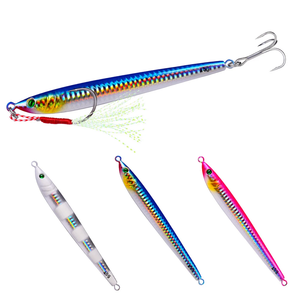 Super Slim Metal Jig Lure Bait 7G 10G 14G 17G 21G 28G 40G 60G Shore Drag Cast Jigging Spoon Fishing Lure Artificial Bait Tackle
Super Slim Metal Jig Lure Bait 7G 10G 14G 17G 21G 28G 40G 60G Shore Drag Cast Jigging Spoon Fishing Lure Artificial Bait Tackle