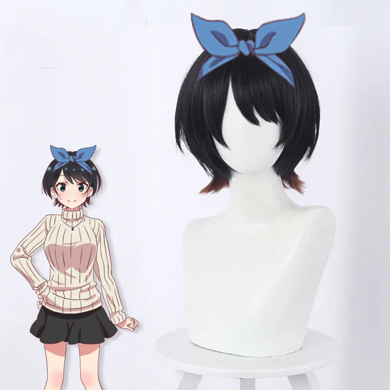 Anime Rent A Girlfriend Cosplay Short Black Wig Heat Resistant Synthetic Hair Cosplay Female Kawaii Halloween Accessories Wig
Anime Rent A Girlfriend Cosplay Short Black Wig Heat Resistant Synthetic Hair Cosplay Female Kawaii Halloween Accessories Wig