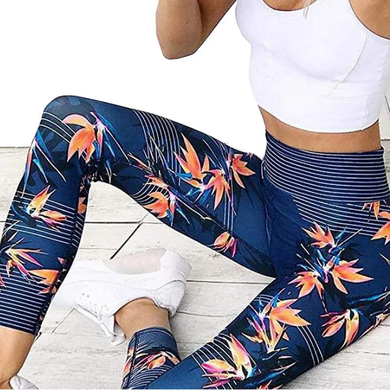 Yoga Pants Women's Fitness Sport Leggings Stripe Printing Elastic Gym Workout Tights S-XL Running Trousers Plus Size
Yoga Pants Women's Fitness Sport Leggings Stripe Printing Elastic Gym Workout Tights S-XL Running Trousers Plus Size
