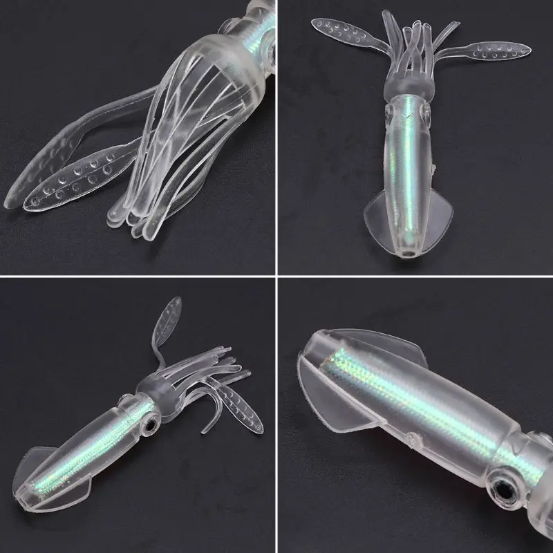 Fishing Bait Soft Lure Night Luminous Colorful 10cm8g Baits Lifelike Artificial Squid Octopus Simulation Glow Trolling Sea
Fishing Bait Soft Lure Night Luminous Colorful 10cm8g Baits Lifelike Artificial Squid Octopus Simulation Glow Trolling Sea
