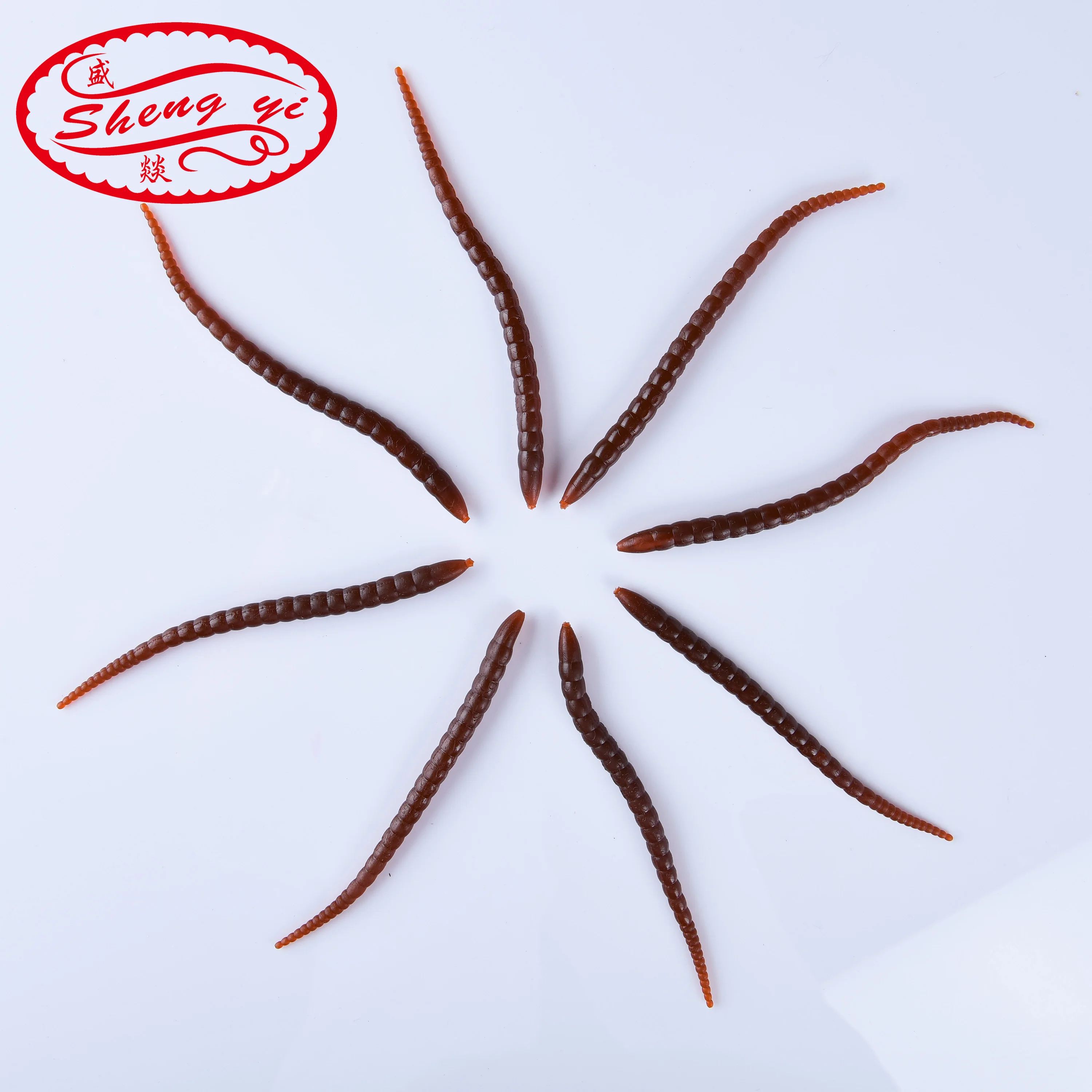 SHENGYI 10pcs/set Dark Red Fishing Lure PVC Soft Earthworm Maggot Fake Earthworm Toys Plastic Model Realistic Earthworm 14cm
SHENGYI 10pcs/set Dark Red Fishing Lure PVC Soft Earthworm Maggot Fake Earthworm Toys Plastic Model Realistic Earthworm 14cm