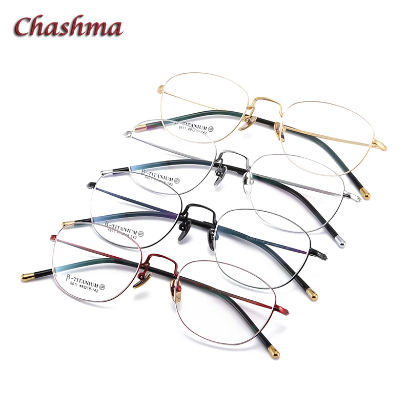 Chashma Ultra Light Titanium Retro Frame Wome Prescription Glasses Men Flexible Frame Optical Eyewear Spectacles Super Quality
Chashma Ultra Light Titanium Retro Frame Wome Prescription Glasses Men Flexible Frame Optical Eyewear Spectacles Super Quality