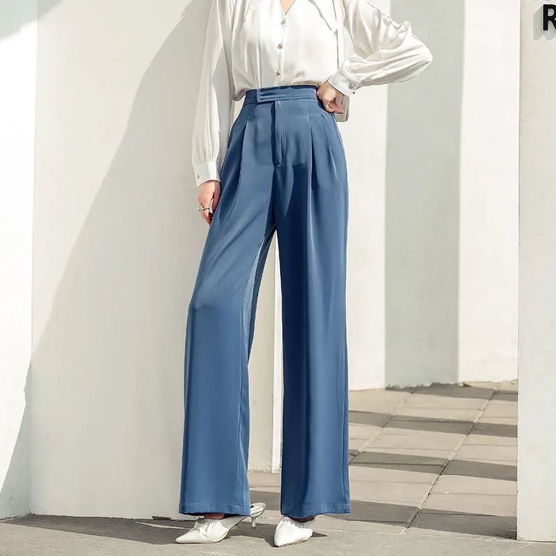 Wide Leg Pants Women's 2021 Spring and Summer Korean Straight Casual Loose Slim Pants
Wide Leg Pants Women's 2021 Spring and Summer Korean Straight Casual Loose Slim Pants