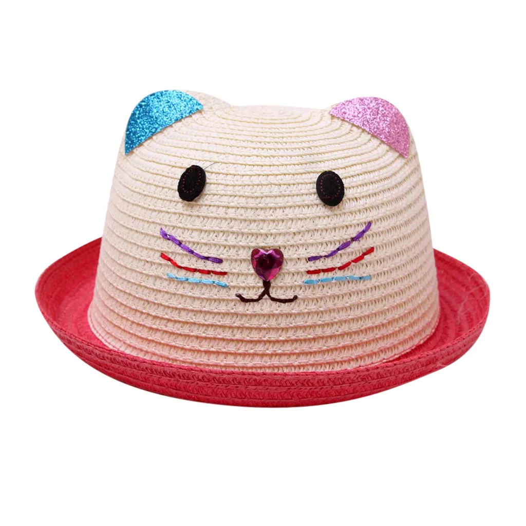 Summer Baby Cartoon Children Breathable Hat Straw Hat Kids Hat Boy Girls Hat Cap lovely Children Beach Hats Cute Hat Hot Sale 
Summer Baby Cartoon Children Breathable Hat Straw Hat Kids Hat Boy Girls Hat Cap lovely Children Beach Hats Cute Hat Hot Sale