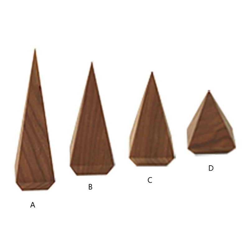 Natural Wood Cone Rings Holder Jewelry Display Stand Organizer Finger Ring Storage Rack
Natural Wood Cone Rings Holder Jewelry Display Stand Organizer Finger Ring Storage Rack