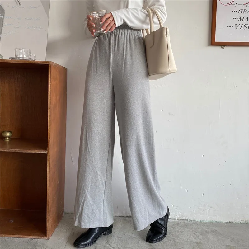 Alien Kitty 2021 Autumn New Trousers For Women Pants Wide Leg Casual Loose Elastic High Waist Plush Elegance Female Office Lady
Alien Kitty 2021 Autumn New Trousers For Women Pants Wide Leg Casual Loose Elastic High Waist Plush Elegance Female Office Lady