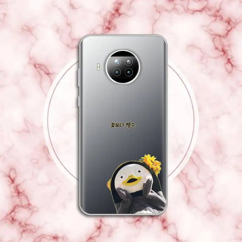 Penguin Pengsoo cute cartoon Phone Case Transparent for Xiaomi Redmi note 10 t 8 9 pro lite 11
Penguin Pengsoo cute cartoon Phone Case Transparent for Xiaomi Redmi note 10 t 8 9 pro lite 11