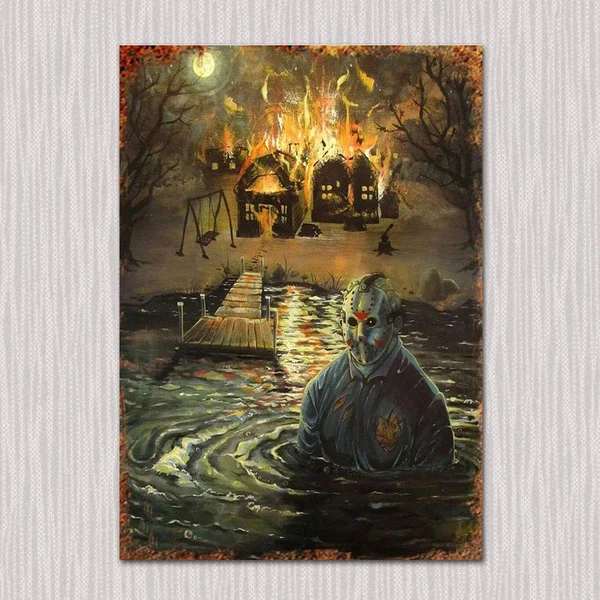 Jason Flames Vintage Tin Sign Metal Sign Metal Poster Metal Decor Metal Painting Wall Sticker Wall Sign
Jason Flames Vintage Tin Sign Metal Sign Metal Poster Metal Decor Metal Painting Wall Sticker Wall Sign