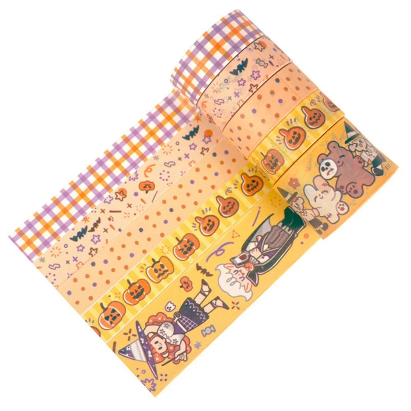 11PCS Decorative Christmas And Halloween Washi Tape Set DIY Scrapbooking Planner Adhesive Masking Tape Stationery
11PCS Decorative Christmas And Halloween Washi Tape Set DIY Scrapbooking Planner Adhesive Masking Tape Stationery