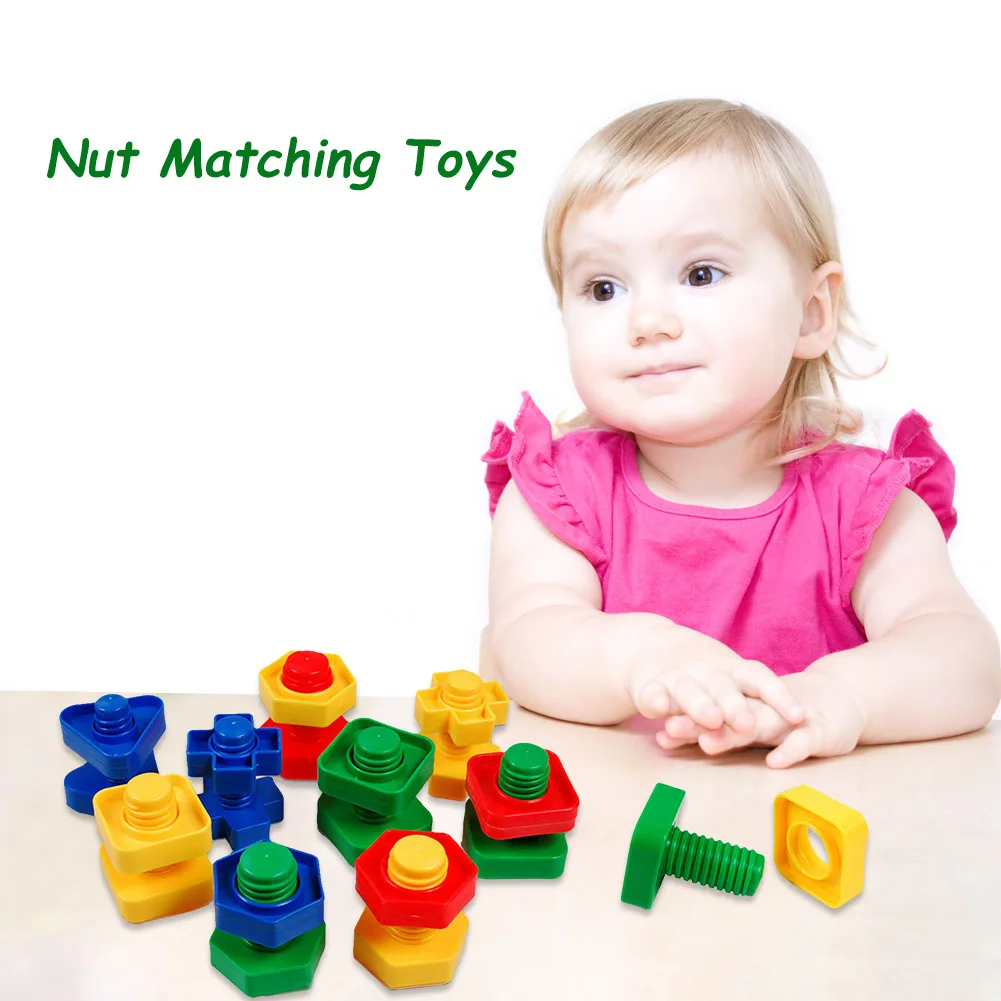 Игрушка-пазл Монтессори для детей, игрушка с цветными винтами для познания, игра для сочетания, интеллектуальная интерактивная игра, детски...
Игрушка-пазл Монтессори для детей, игрушка с цветными винтами для познания, игра для сочетания, интеллектуальная интерактивная игра, детски...