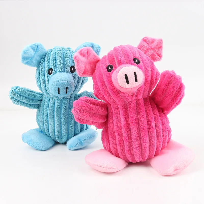Cute Cartoon Pig Plush Pets Dog Toys Molar Bite-resistant Chew Toy Squeeze Squeaky Sound Funny Interactive Toys Dogs Supplies
Cute Cartoon Pig Plush Pets Dog Toys Molar Bite-resistant Chew Toy Squeeze Squeaky Sound Funny Interactive Toys Dogs Supplies