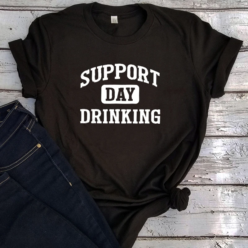 

День Drinking Shirt Вечеринка 2021 новые модные Смешные питьевой футболка эстетику для женщин верх с повязкой через шею с рисунком купальник бикини ...