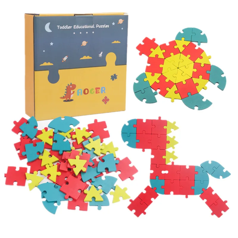 40pcs Wooden Educational Puzzle Toys Fun Buckle Creative Jigsaw Children Early Education Geometric Shapes Number Letters Toy
40pcs Wooden Educational Puzzle Toys Fun Buckle Creative Jigsaw Children Early Education Geometric Shapes Number Letters Toy