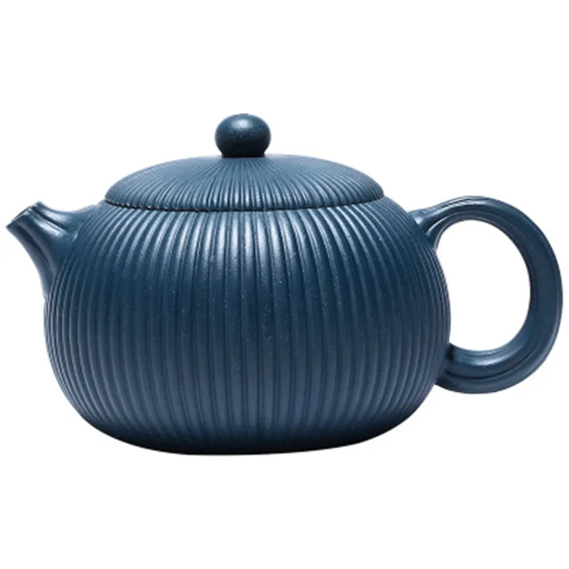Yixing Original Mine Azure Mud Zisha Teapot Famous Hand-made Tendon Begonia Xishi teapot 
Yixing Original Mine Azure Mud Zisha Teapot Famous Hand-made Tendon Begonia Xishi teapot