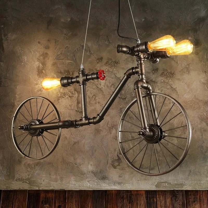 

Железный подвесной светильник E27 в скандинавском стиле в стиле ретро для кафе, спальни, ресторана, бара, промышленного стиля, креативные инд...