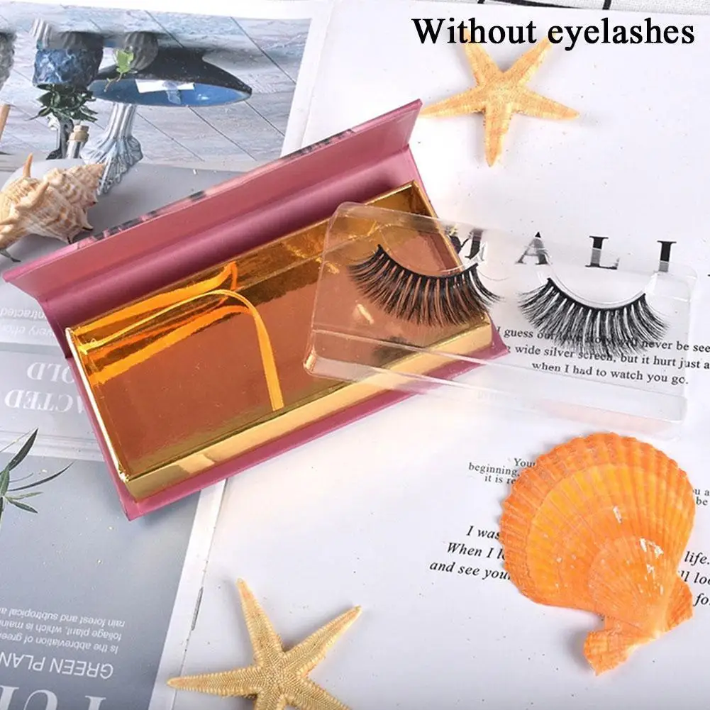 European And American Style False Eyelashes Box Flip Cover With Magnet Stone A Pair Of Eyelashes Packaging Box Eyelashes Box 
European And American Style False Eyelashes Box Flip Cover With Magnet Stone A Pair Of Eyelashes Packaging Box Eyelashes Box