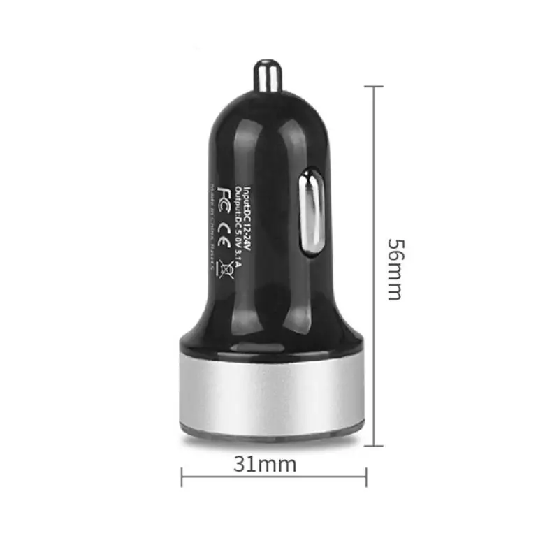 3.1A Car Charger For Cigarette Lighter USB Voltage Display Adapter Fast Charging iPhone Samsung Huawei Xiaomi OPPO | Автомобили и