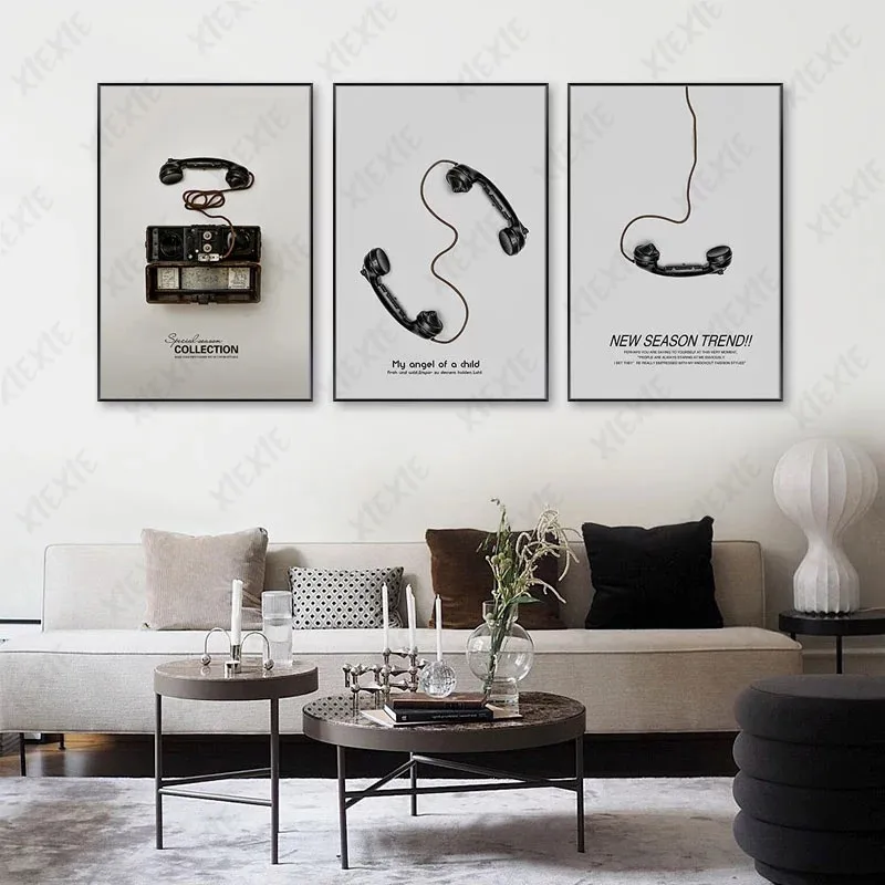 Retro Vintage Telephone Poster Canvas Painting Abstract Art Wallpaper Simple Printing Decoration Craft Home Living Room
Retro Vintage Telephone Poster Canvas Painting Abstract Art Wallpaper Simple Printing Decoration Craft Home Living Room
