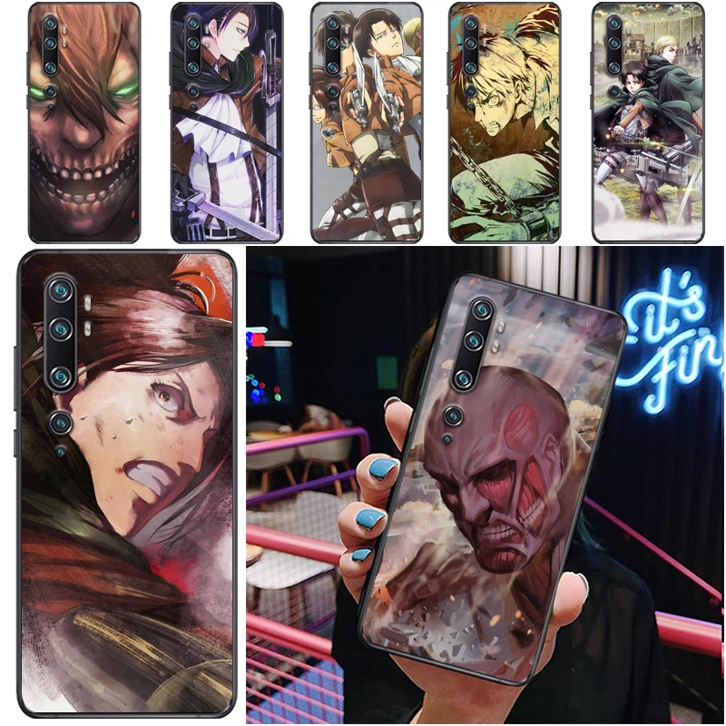 Attack On Titan Mikasa Ackerman Armin Arlert Levi Eren Jager Phone Case For Xiaomi CC9 Pro CC9e Coque Carcasa Funda Back Cover
Attack On Titan Mikasa Ackerman Armin Arlert Levi Eren Jager Phone Case For Xiaomi CC9 Pro CC9e Coque Carcasa Funda Back Cover