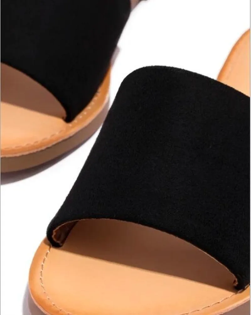 2020 Spring/summer New Single-layer Suede Canvas Flat-bottom Non-slip Outdoor Leisure All-match Women Beach Slippers/sandals Ms
2020 Spring/summer New Single-layer Suede Canvas Flat-bottom Non-slip Outdoor Leisure All-match Women Beach Slippers/sandals Ms