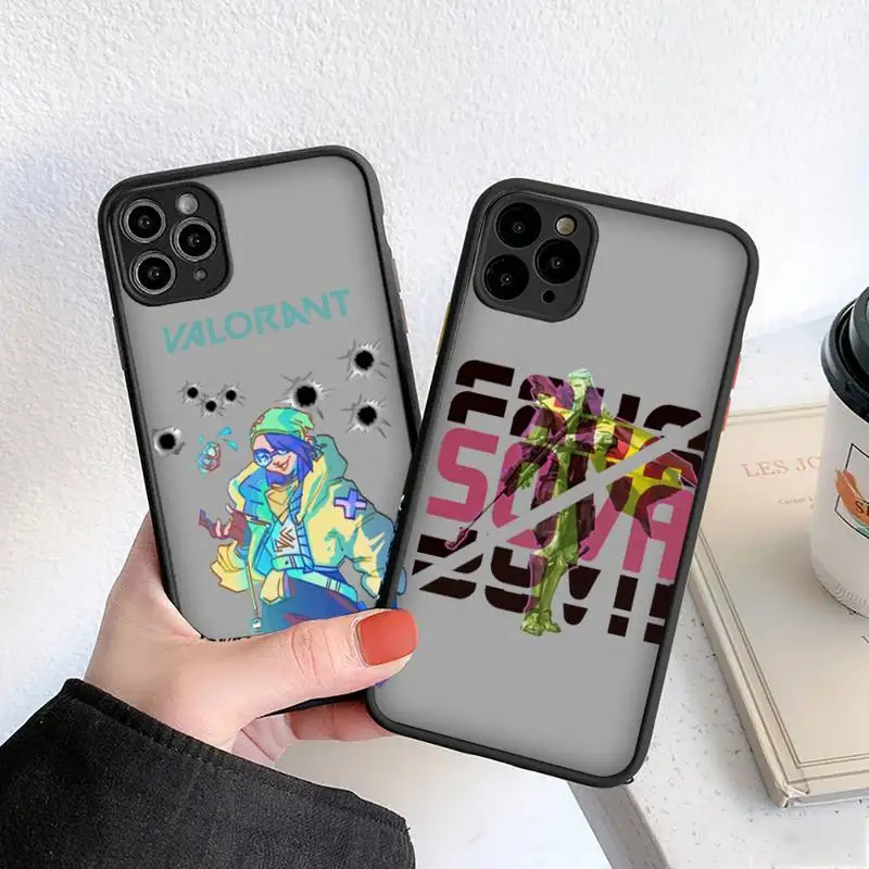 Valorant Phone Case For iphone 13 12 11 8 7 plus mini x xs xr pro max matte transparent cover
Valorant Phone Case For iphone 13 12 11 8 7 plus mini x xs xr pro max matte transparent cover