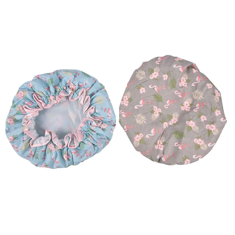 1Pcs Waterproof Bath Hat Thick Double Layer Shower Hair Cover Women Supplies Shower Cap Bathroom Accessories
1Pcs Waterproof Bath Hat Thick Double Layer Shower Hair Cover Women Supplies Shower Cap Bathroom Accessories