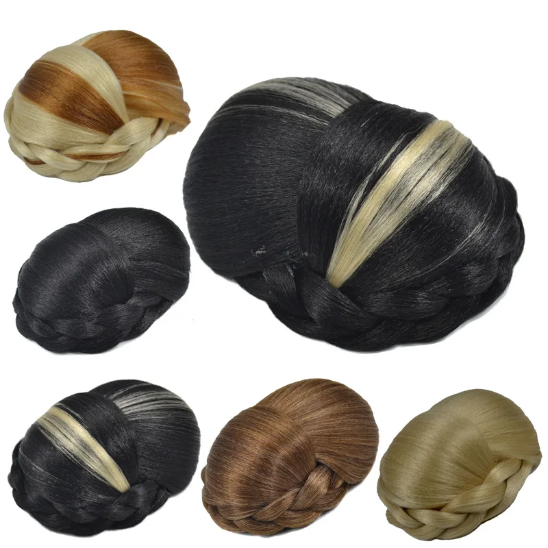 J036-1-1 Synthetic Hair Chignon Synthetic Hair Piece Bun for women