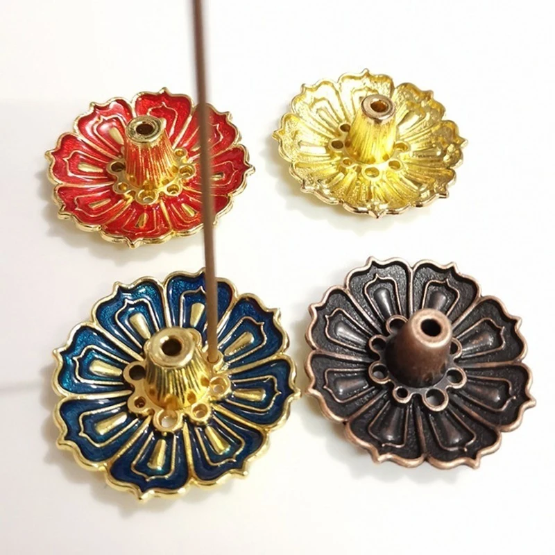 Mini Meditation Buddha Sandalwood Stick Holder Burner Round Dish Enamel Lotus Flower Catcher Plate Incense Holders Home Decor
Mini Meditation Buddha Sandalwood Stick Holder Burner Round Dish Enamel Lotus Flower Catcher Plate Incense Holders Home Decor