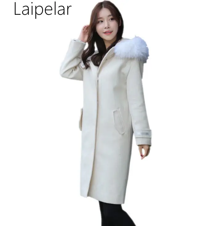 Blends Women Trendy Winter Hooded Korean Style Slim Coats Warm Womens Wool Female Casual Soft Pocket Long Single Breasted Simple
Blends Women Trendy Winter Hooded Korean Style Slim Coats Warm Womens Wool Female Casual Soft Pocket Long Single Breasted Simple