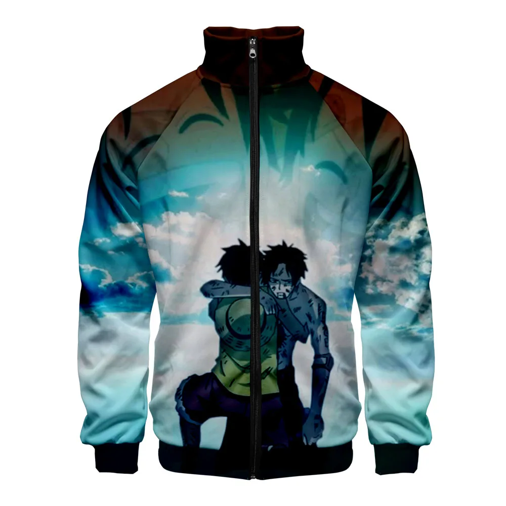 2021 Printed Stand Collar Zipper Jacket Men Women Fashion ONE Piece Sweatshirt Autumn Jackets Tops Hot ONE Piece 3D Ainme
2021 Printed Stand Collar Zipper Jacket Men Women Fashion ONE Piece Sweatshirt Autumn Jackets Tops Hot ONE Piece 3D Ainme