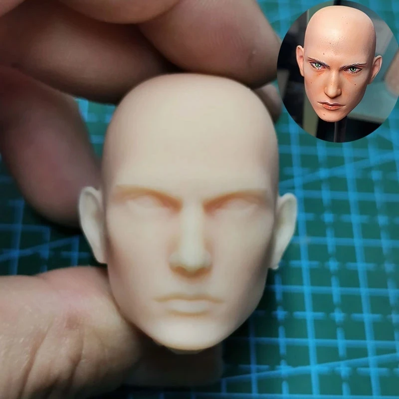 DIY Unpainted FF15 1/6 PVC Male Soldier Head Sculpt Fit 12'' Action Figure for Fans DIY
DIY Unpainted FF15 1/6 PVC Male Soldier Head Sculpt Fit 12'' Action Figure for Fans DIY