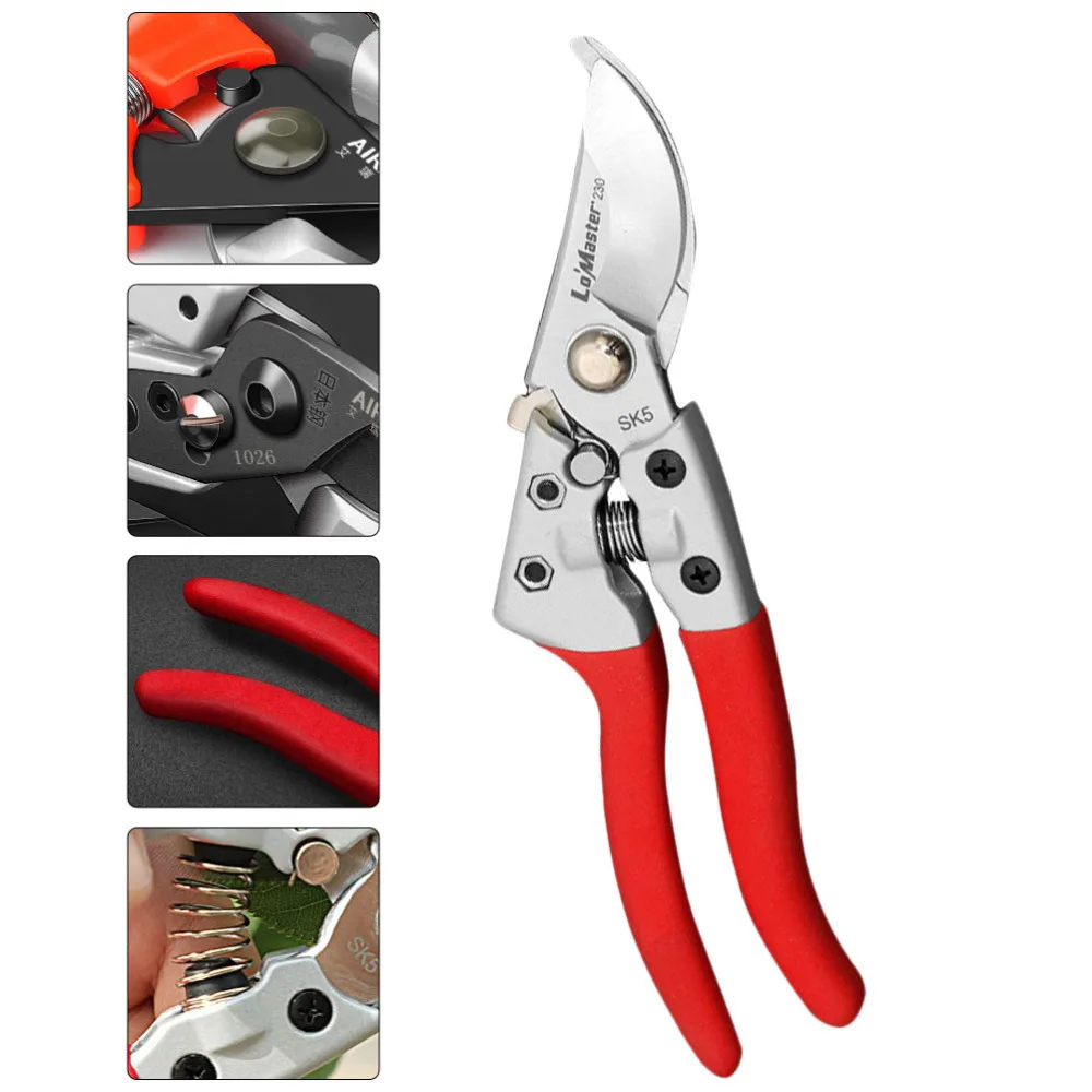 1pc Pruning Scissor Plant Pruner Shear Steel Flower Leaf Trimmer for Garden Woman Man Home
1pc Pruning Scissor Plant Pruner Shear Steel Flower Leaf Trimmer for Garden Woman Man Home