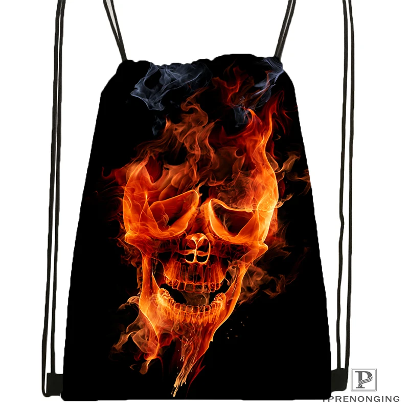 Custom кричащий дизайн татуировки Иисуса походная сумка на шнурке милый рюкзак для