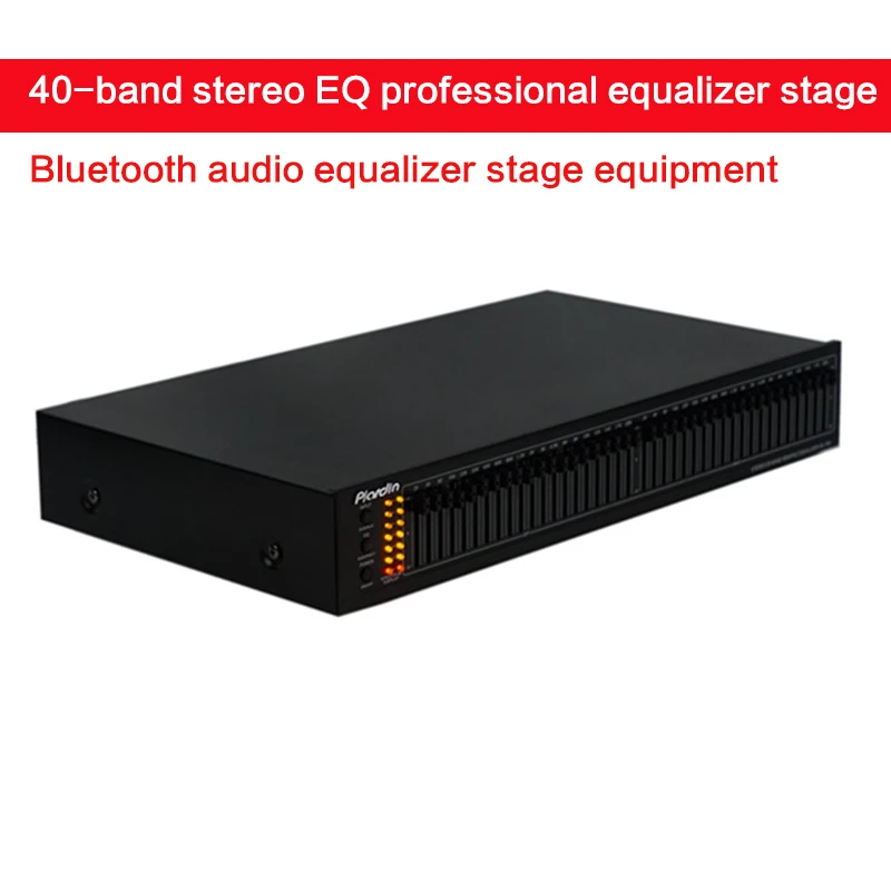 Dual 20-band EQ Professional Audio Equalizer 40-band Stereo Performance Stage/KTV Bluetooth Fever Audio Equalizer
Dual 20-band EQ Professional Audio Equalizer 40-band Stereo Performance Stage/KTV Bluetooth Fever Audio Equalizer