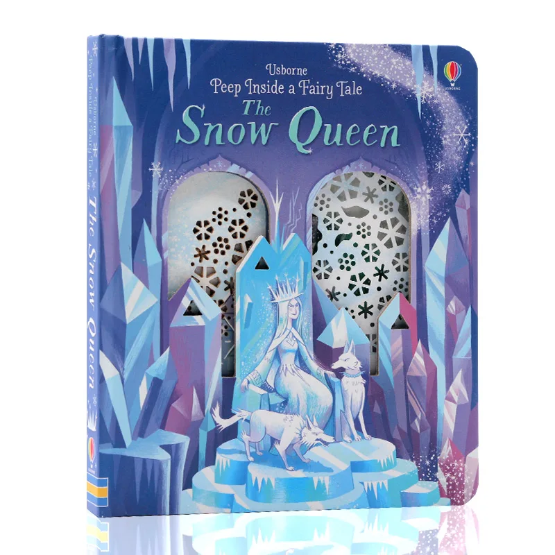 Peep Inside a Fairy Tale The Snow Queen English Educational 3D Flap Picture Books Children Baby Reading Book
Peep Inside a Fairy Tale The Snow Queen English Educational 3D Flap Picture Books Children Baby Reading Book