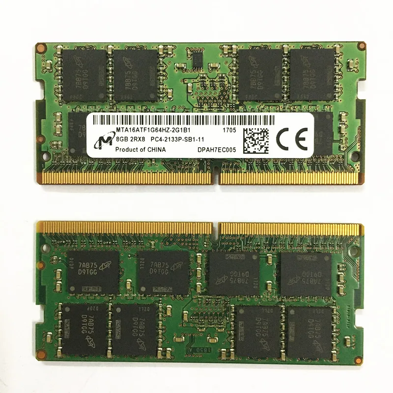 Микрон DDR4 RAM 8GB 2RX8 PC4-2133P-SB1-11 2133MHz ddr4 память для hp dell Lenovo ноутбука | Компьютеры и офис