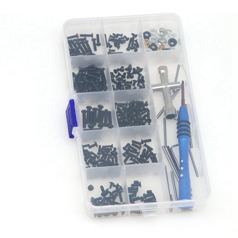 2 Set M2 M3 Screw Fastener Kit Cross Sleeve Wrench Swing Arm Pin for WLtoys 144001 124019 124018 RC Car Spare Parts
2 Set M2 M3 Screw Fastener Kit Cross Sleeve Wrench Swing Arm Pin for WLtoys 144001 124019 124018 RC Car Spare Parts