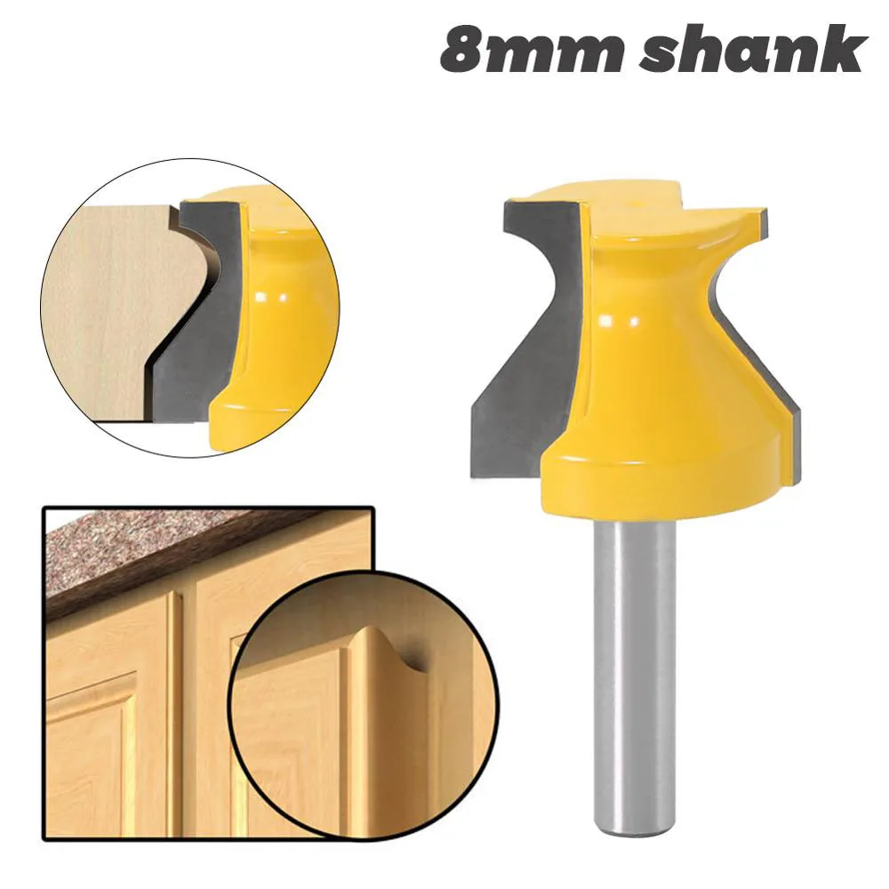 1PC 8MM Shank Milling Cutter Wood Carving Door Lip Finger Grip 3/16" Radius Router Bit Trimming Wood Milling Cutter for Woodwork
1PC 8MM Shank Milling Cutter Wood Carving Door Lip Finger Grip 3/16" Radius Router Bit Trimming Wood Milling Cutter for Woodwork