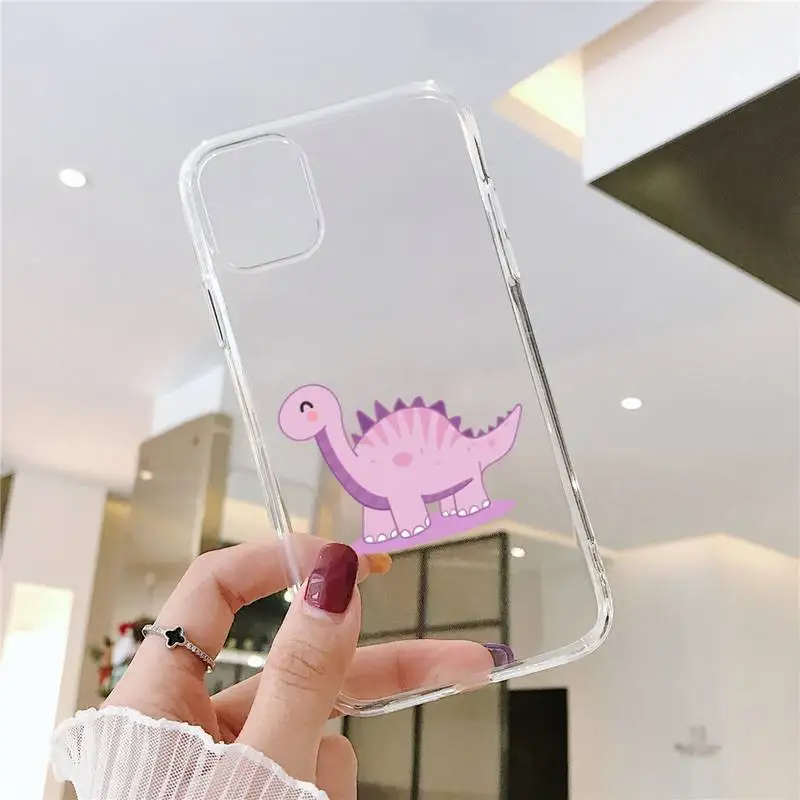 Cute Dinosaur Baby Fashion Phone Case Transparent soft For iphone 5 5s 5c se 6 6s 7 8 11 12 plus mini x xs xr pro max
Cute Dinosaur Baby Fashion Phone Case Transparent soft For iphone 5 5s 5c se 6 6s 7 8 11 12 plus mini x xs xr pro max