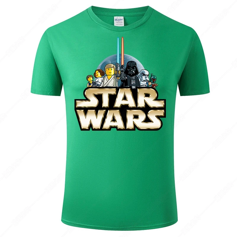 Star Wars T shirt Men Women Summer Fashion Casual Short Sleeved T-shirt For Cheap tshirt Vestidos Promotion Cool Tee J47 | Мужская