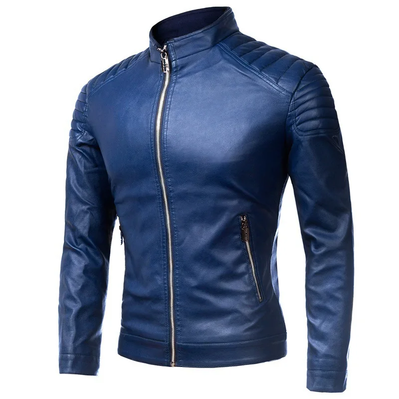 2021 brand autumn winter men's jacket casual jacket fashion slim motorcycle jacket men's PU leather jacket
2021 brand autumn winter men's jacket casual jacket fashion slim motorcycle jacket men's PU leather jacket