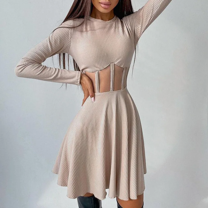 Сексуальное женское платье с вырезами, элегантное вечернее платье 2022, женское однотонное повседневное мини-платье с длинным рукавом, весен...
Сексуальное женское платье с вырезами, элегантное вечернее платье 2022, женское однотонное повседневное мини-платье с длинным рукавом, весен...