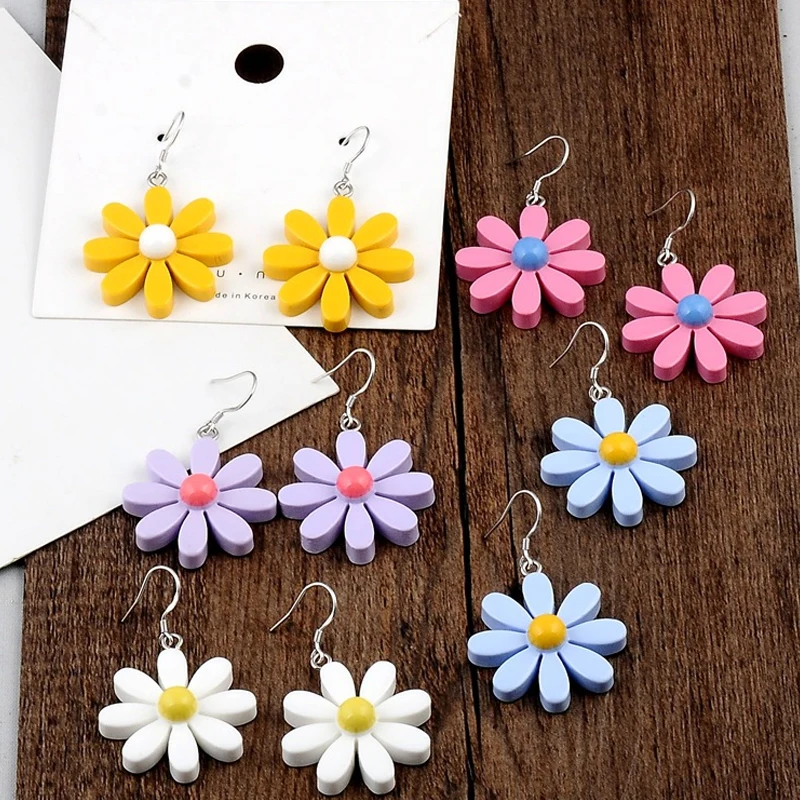 1Pair Personality Resin Daisy Women Earring Candy Color Jewelry Gift Hot Style Women Accessories
1Pair Personality Resin Daisy Women Earring Candy Color Jewelry Gift Hot Style Women Accessories