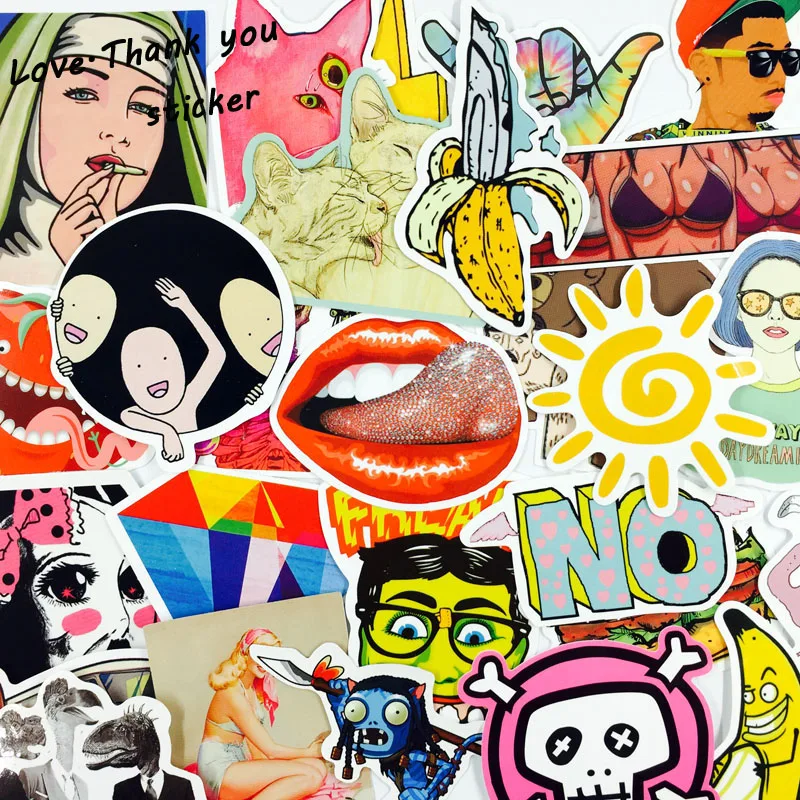 5000pcs Stickers Mix Style Funny Cartoon Decal Fridge Doodle Snowboard Luggage Decor Jdm Brand Car Bike Toys DHL/UPS/SHUNFENG
5000pcs Stickers Mix Style Funny Cartoon Decal Fridge Doodle Snowboard Luggage Decor Jdm Brand Car Bike Toys DHL/UPS/SHUNFENG