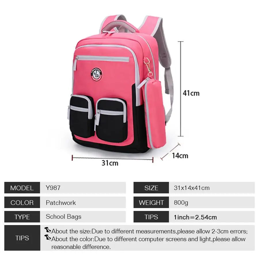 Orthopedic Children's Book Schoolbags Unisex Kids Multi-pocket Orthopedic Primary Portfolio Large Patchwork Quality Knapsack
Orthopedic Children's Book Schoolbags Unisex Kids Multi-pocket Orthopedic Primary Portfolio Large Patchwork Quality Knapsack