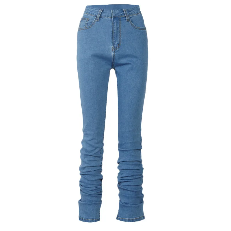2021 Spring Autumn Women Fashion Streetwear Bodycon Trousers Pants High Waist Stacked Jeans
2021 Spring Autumn Women Fashion Streetwear Bodycon Trousers Pants High Waist Stacked Jeans
