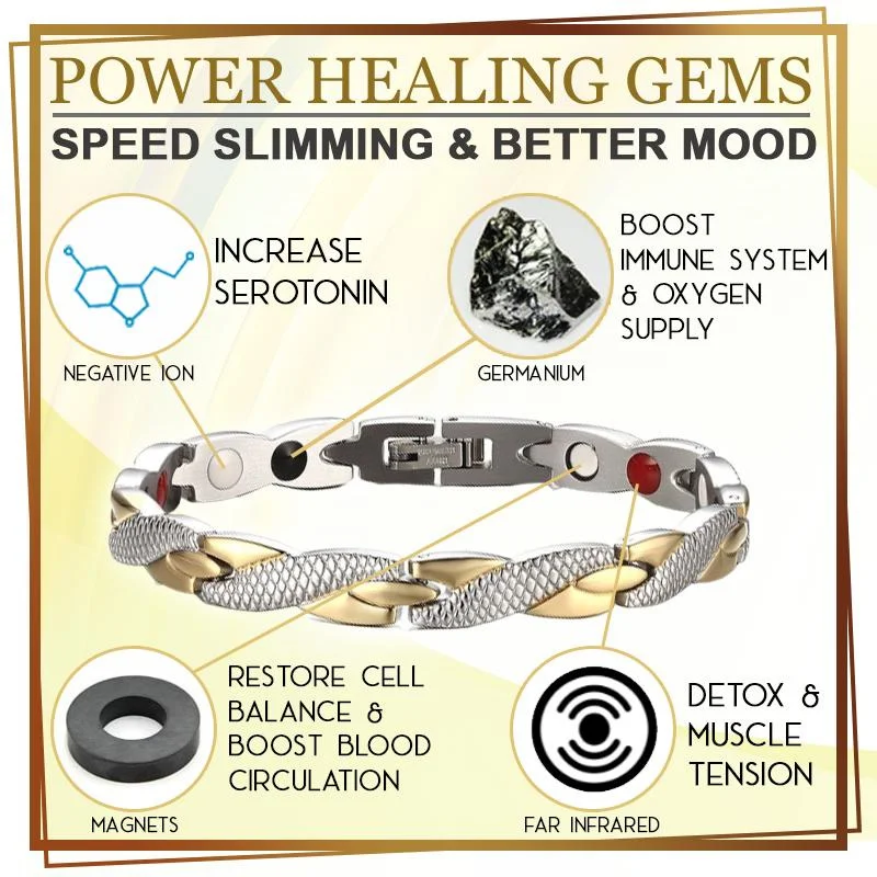 Elegant Therapy Fit Plus Bracelet for Women Men Twist Dragon Pattern Hand Chain Jewelry Gift LDF668
Elegant Therapy Fit Plus Bracelet for Women Men Twist Dragon Pattern Hand Chain Jewelry Gift LDF668