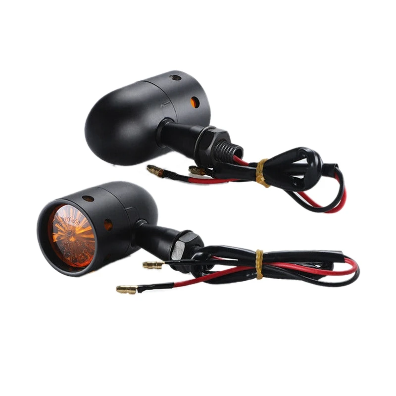 1Pair Motorcycle Turn Signal Light LED Brake Amber Light Blinkers Flashers Indicator for Honda Suzuki Cafe Racer
1Pair Motorcycle Turn Signal Light LED Brake Amber Light Blinkers Flashers Indicator for Honda Suzuki Cafe Racer